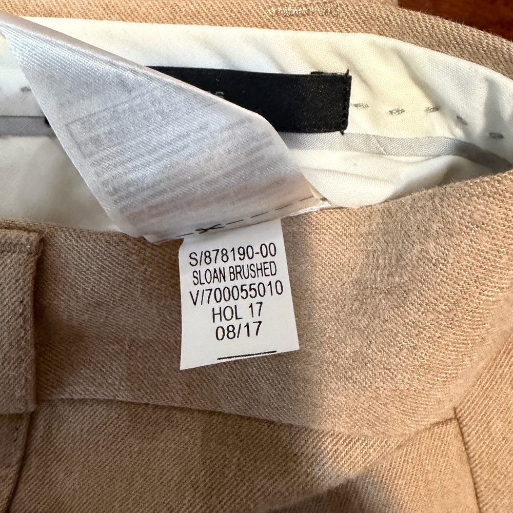 Banana Republic Sloan Slim Fit Khaki Trousers-Office-minimalist Women Size 2 - Picture 10 of 10
